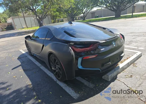 2016 BMW I8 Silvr z USA, uszkodzony, nr VIN WBY2Z2C56GV676028
